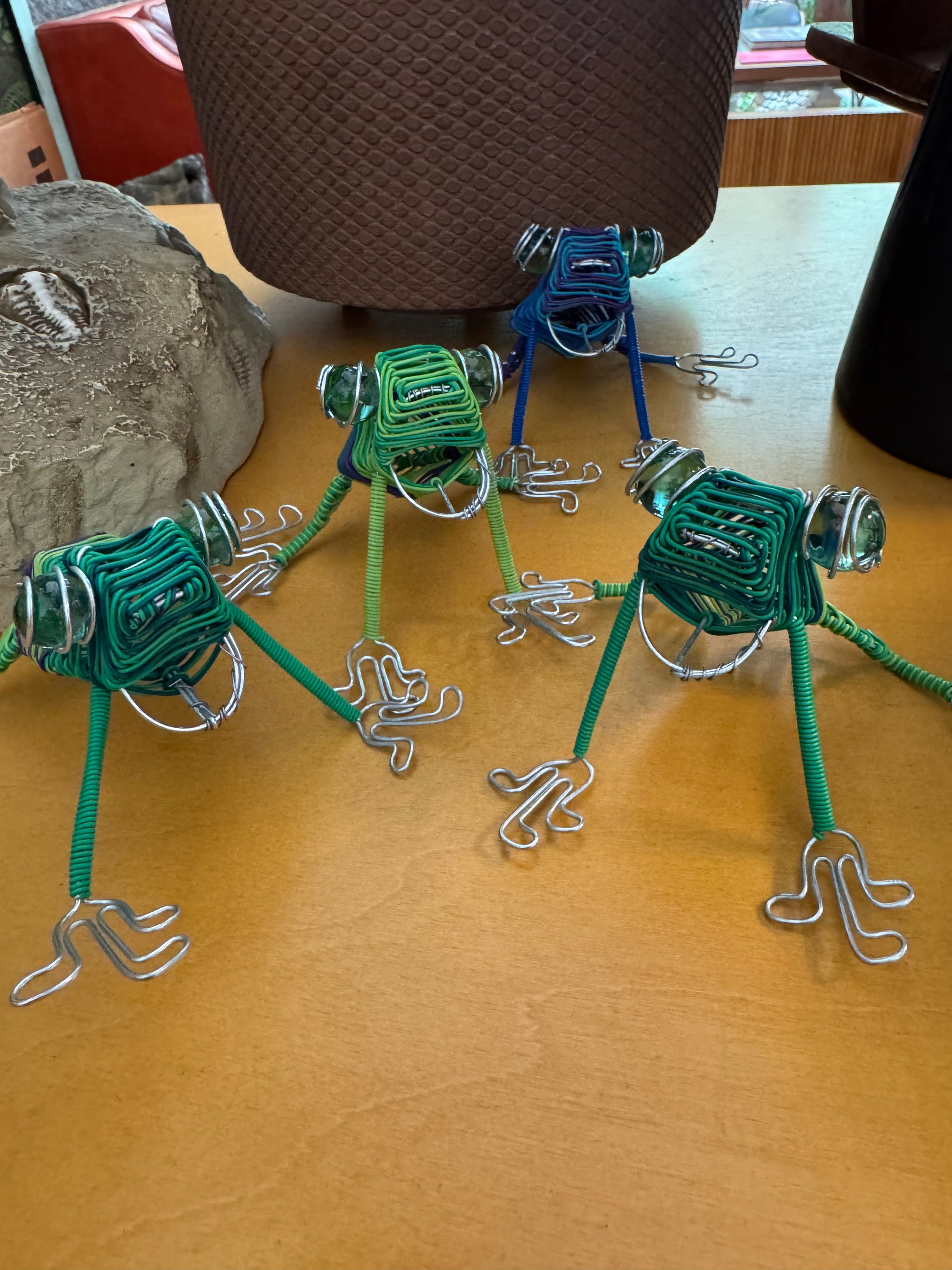 Wire Frogs Made in KwaZulu Natal, South Africa