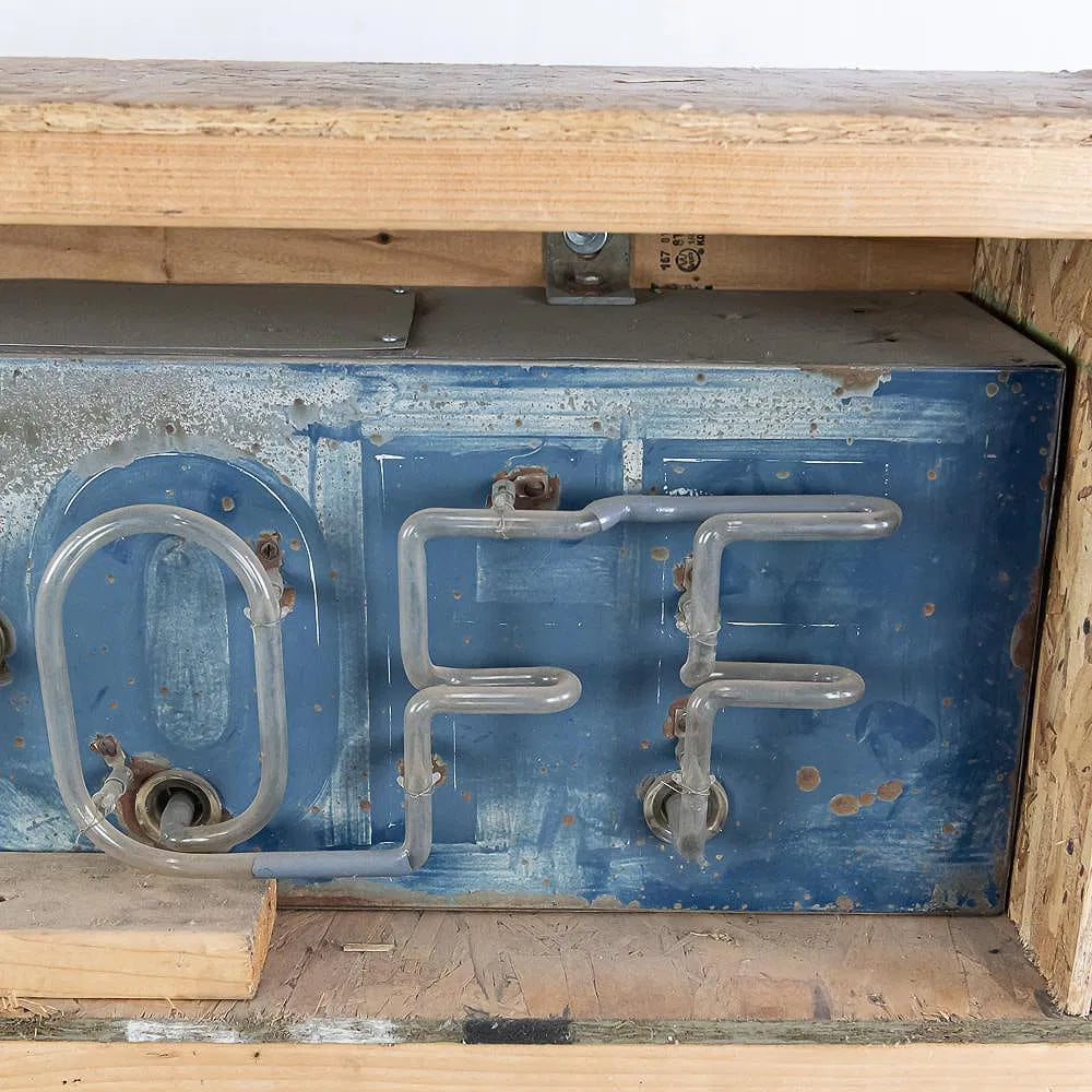 Classic "On Off" Neon Advertising Sign